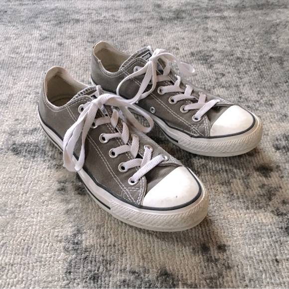 Converse Shoes - Gray Chuck Taylors